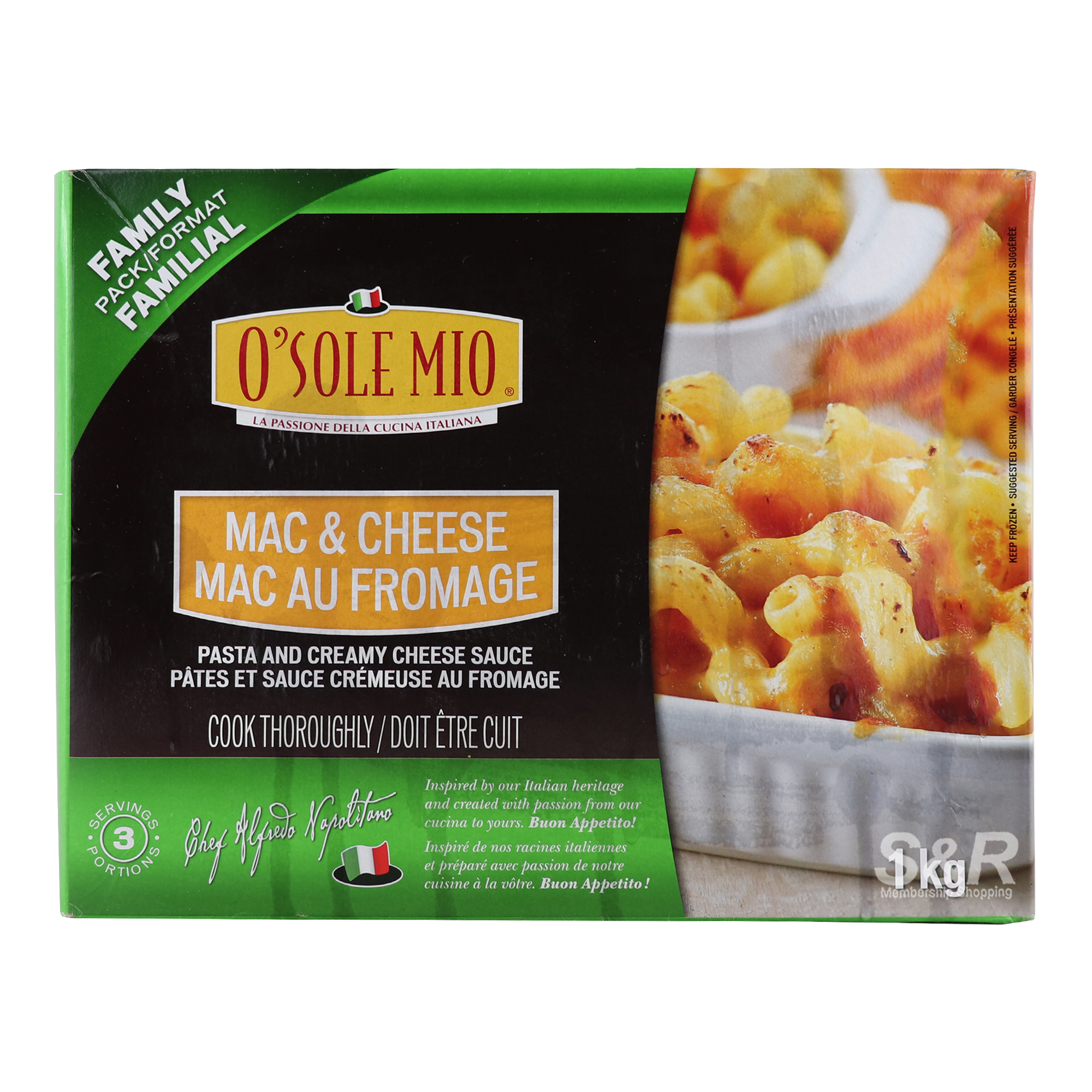 O Sole Mio Mac & Cheese 900g